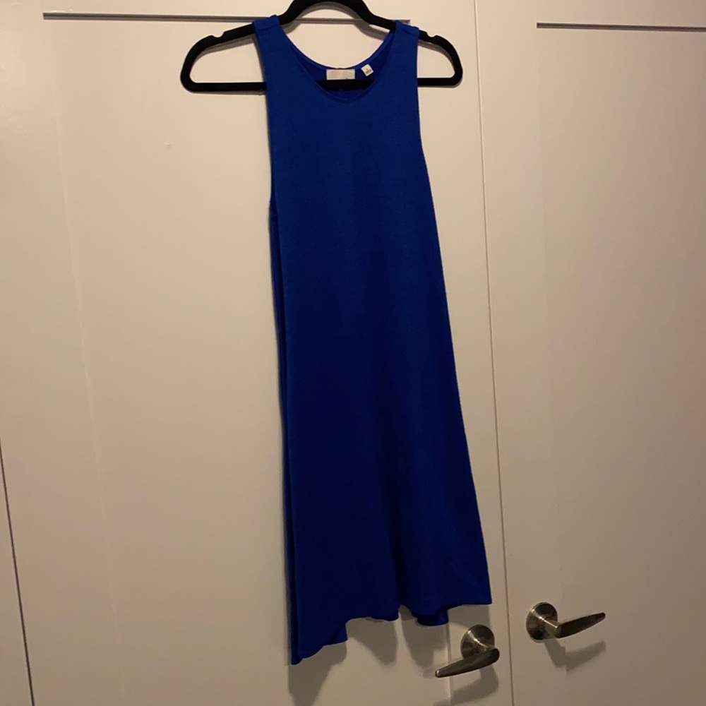Aritzia Wilfred Free Blue Dress